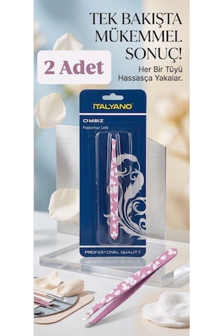 İtalyono Paslanmaz Çelik Cımbız 2 Adet