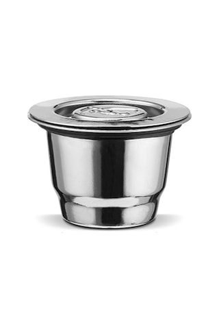 Jeemson 304 Paslanmaz Çelik Yeniden Kullanılabilir Kahve Kapsülü, Nespresso U/citiz/pixie Uyumlu, Hassas Filtre Ağı, Metal Daraltma Tasarımı Diğer