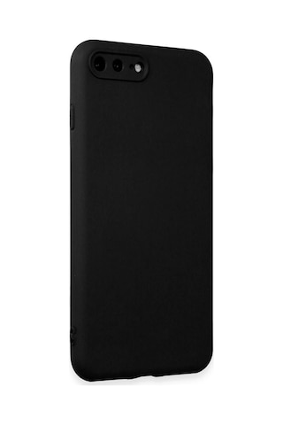 Newface - 173 - Apple Uyumlu iPhone 7 Plus Kılıf First Silikon - Glblseme - - Siyah Sıyah