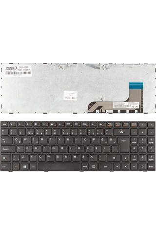 Lenovo Uyumlu Nano-Turkish, B50-10, 80Qr Notebook Klavye (Siyah Tr)