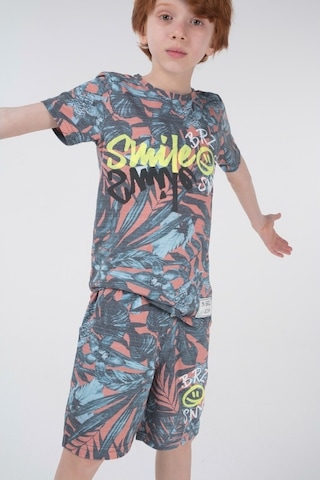 Brz Kids Baskılı Erkek Çocuk Kısa Kollu T-Shirt Çok Renkli (534370118) Çok Renkli