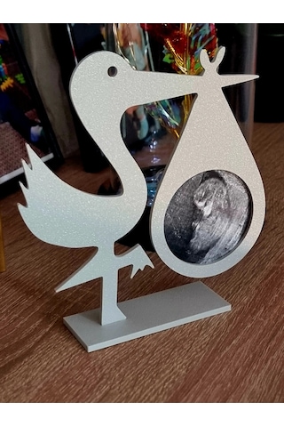 Leylek Figürlü Özel Ultrason Fotoğrafı