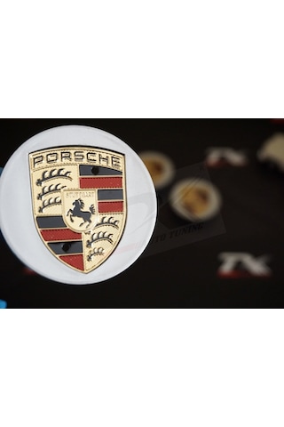Porsche Jant Göbeği Kapak Seti 65Mm