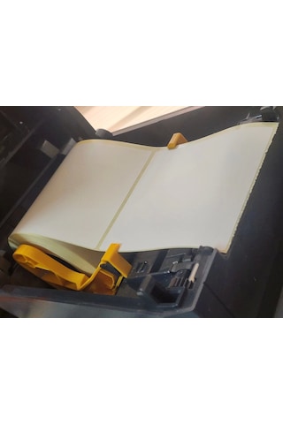 500 Sarımlı 100x100mm Termal Barkod Etiketi 1.kalite Hamur Rulo Kargo Etiketi Güçlü Yapışkanlı Zebra 1 Adet
