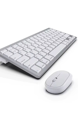 Mini Apple Uyumlu iOS Android Windows 2.4g+bt5.2+bt3.0 Bluetooth Klavye
