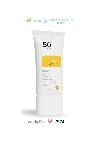 Wiwify SPF 50+ Leke Karşıtı Cilt Tonu Eşitleyici Güneş Kremi 50 ML