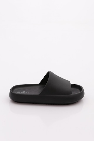 Benetton Bn-1600 Erkek Terlik Siyah