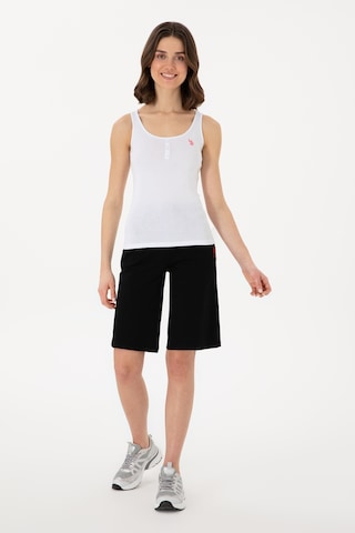 U.s. Polo Assn. Kadın Siyah Şort Örme 50300866-vr046 Siyah