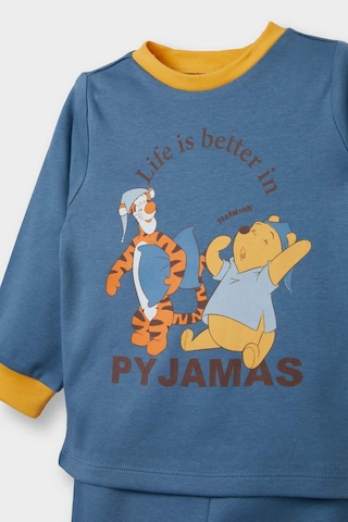 Defacto %100 Pamuklu Dısney Wınnıe Beli Lastikli Pijama Takımı Erkek Bebek F4582A525WN