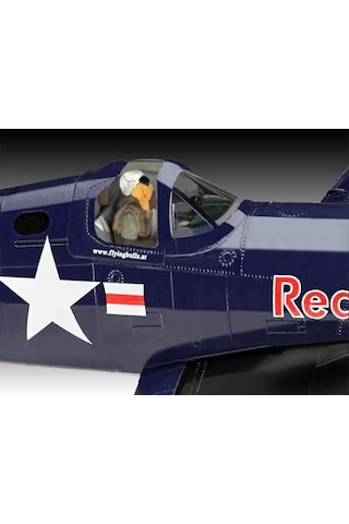 F4u-4 Corsair: Flying Bulls 25. Yıl Dönümü Uçak Hediye Seti 000 Açık Krem