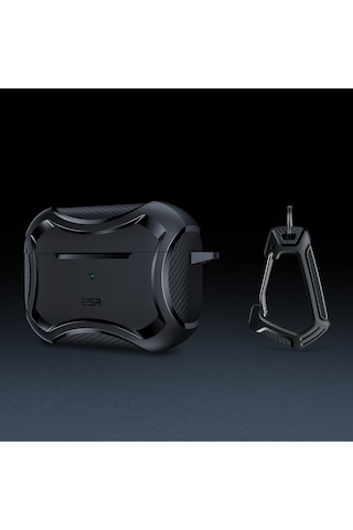 Apple AirPods Uyumlu Pro / Pro 2 Kılıf - Cyber Armor Tough Halolock Magsafe Kılıf