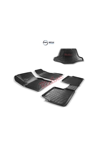 Ford Focus 2 Paspas Bagaj Havuzu 3D Rizline Set Sedan 2005-2011