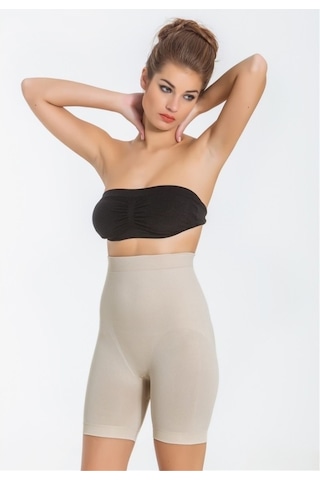 Miss Fit 1212 Dikişsiz Paçalı Çift Kat Korse