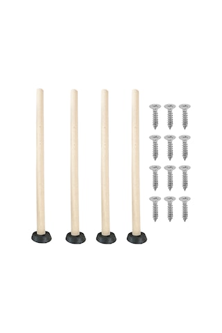 Ahşap Sehpa Ayağı Dresuar Masa Ayağı 45 Cm 8081