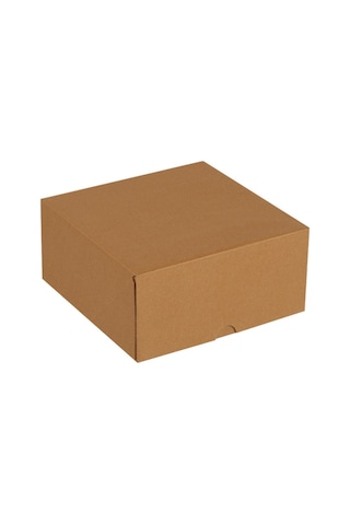 Packanya 24.5 x 24.5 x 11.5 - 25 Adet Kesimli Karton Kutu  -  Internet ve Kargo Kutusu