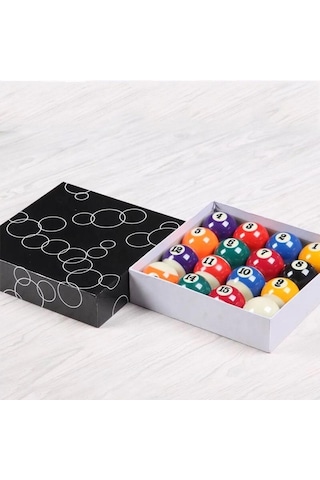 Bilardo Amerikan Topu Amerikan Bilardo Top Takımı Plastik Üçgen