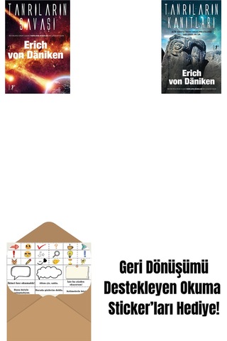 Tanrıların Savaşı + Tanrıların Kanıtları + Okuma Sticker'ları