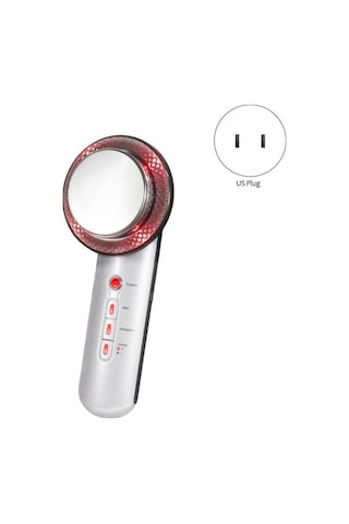 Maoyaya Üçü Bir Arada Zayıflama Aleti Ultrasonik Masaj Güzellik Aleti Uzaktan Kızılötesi Vücut Şekillendirme Makinesi, Abd Tak Gümüş