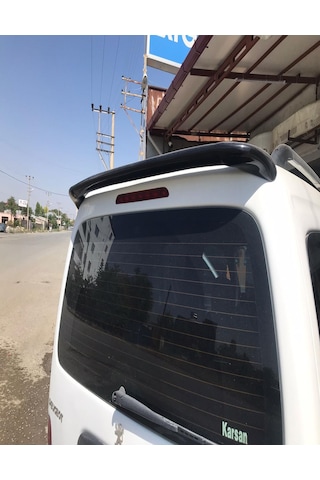 Peugeot Partner 2002-2008 Siyah Spoiler