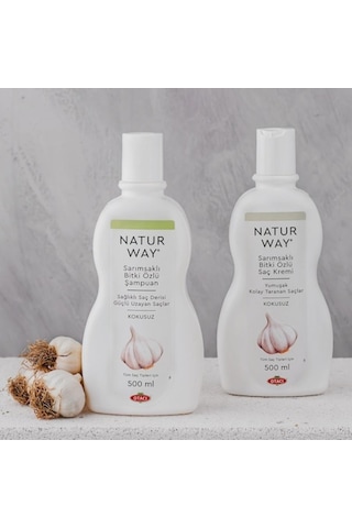 Otacı Naturway Sarımsaklı Bitki Özlü Şampuan 2 x 500 ML