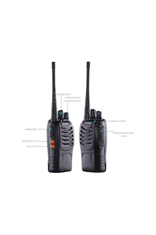 Zastone Zt-v68 Uhf 400-470mhz Profesyonel Telsiz 16 Kanal 2 Adet