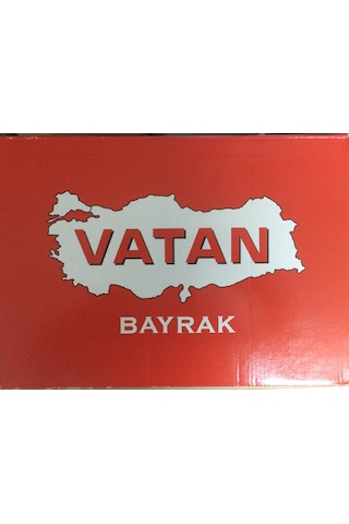 Türk Bayrağı Yükselen Bayrak Vatan Bayrak Ebat 30X45