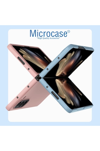 Microcase Samsung Galaxy Z Fold 7 İle Uyumlu Mat Yüzey Sert Plastik Kılıf - Al8848 Siyah