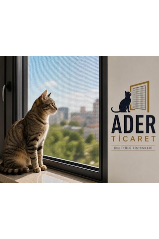 Ader Fiberpolyester Sineklik Kedi Tülü 80cm 220cm 000-049 CM