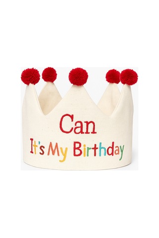 It S My Birthday Yazılı Kişiye Özel Parti Tacı - Doğum Günü Şapkası +0