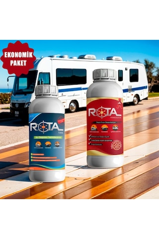 Rota Karavan Ve Tekne Su Deposu Temizleme Ve Dezenfekte Seti