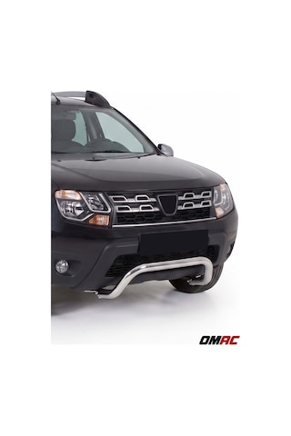Dacia Duster 2010-2017 Uyumlu Araca Özel Pars Ön Koruma 60mm Krom