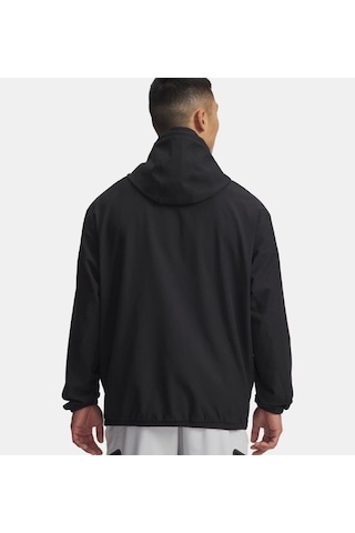 Under Armour Ua Unstoppable Wvn Hoodie Erkek Sweatshirt 6003864-001 Siyah