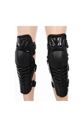 Jms Yetişkin Koruyucu Brace Atv Motocross Motosiklet Koruyucu Dizlik Kırmızı - Siyah