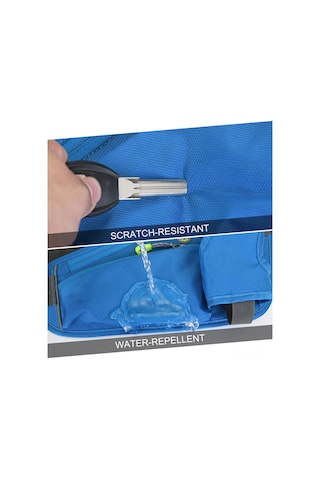 Lemestar Spora Özel Çift Reçmeli Cep Ve Su Şişesi Tutuculu Outdoor Bel Çantası - Koyu Gri Koyu Gri