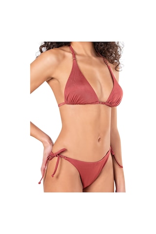 Endeep Kadın Aksesuarlı Üçgen Bikini Takımı Çok Renkli