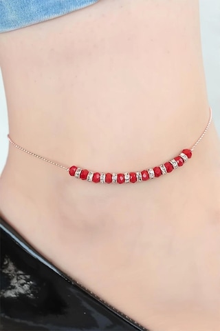 Bordo Miyuki Taşlı Hal Hal Diğer