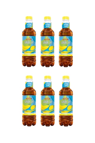 Kızılay Soğuk Çay Limon 1 Lt X 6 Adet