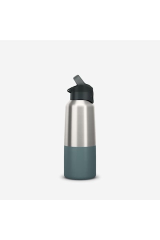 Quechua Outdoor Paslanmaz Çelik Termos - 0,8 L - Yeşil - 900 Turuncu