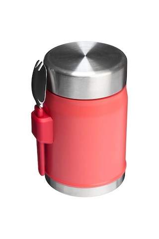 Stanley Classic Legendary Kaşıklı Yemek Termosu 0.4l Hot Coral Hot Coral