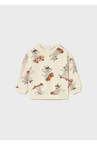 Mayoral Erkek Bebek Sweatshirt 2417 Krem