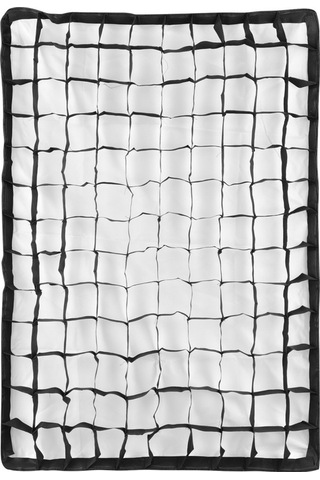 Pazly 70x100cm Siyah Petek Izgara Softbox, Döngü Tutturucu, Portre Ve Ürün Çekimleri İçin Uygun