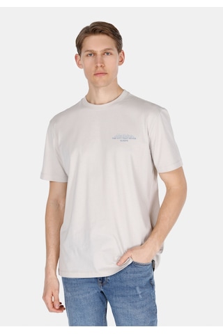 Colin's Colins Comfort Fit Yuvarlak Yaka Düz Erkek Gri Kısa Kol Tişört Cl1074122 Q1.v1 Gra Bej Beyaz