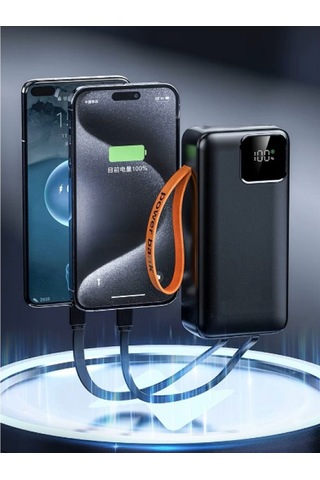 Kendinden Kablolu 30.000 Mah Powerbankk