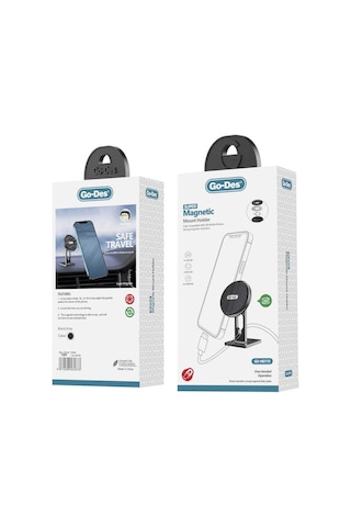 Go Des GD-HD718 Magnetik Araç Telefon Tutucu - ZORE-221204