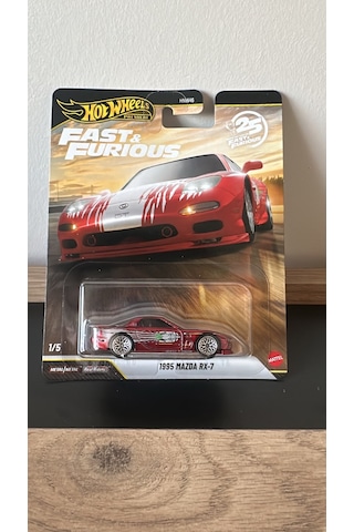 Hot Wheels 1995 Mazda Rx-7 Chase Çok Renkli Hot Wheels 1995 Mazda Rx-7 Chase Çok Renkli