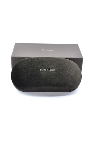 Tf. Dark Brown Case Large Buyuk Koyu Kahverengı Gözlük / Güneş Gözlüğü Kutusu Kılıfı