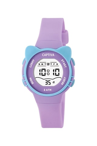 Captiva Digital 3 Atm Suya Dayanıklı Işık+alarm+kronometre+takvimli Çoçuk Kol Saati Cp.yn.25.10