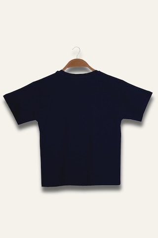 Erkek Çoçuk Sörf Baskılı T-shirt - Lacivert Lacivert