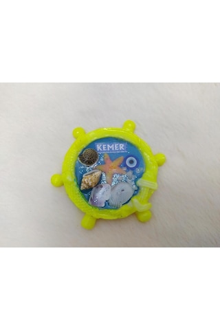 Magnet Dümen Epoksi Deniz Kabuklu Mıknatıslı Buzdolabı Süsü