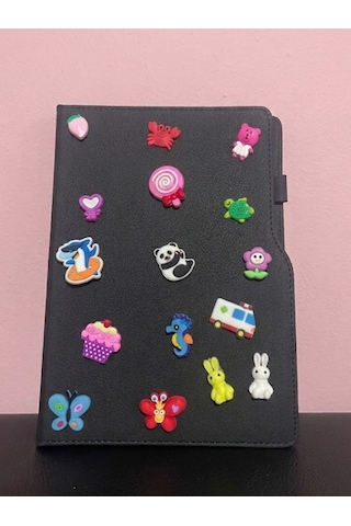 Mucit Home 4 Adet Çocuk Dolap Sticker Defter Süsü Çok Amaçlı Slikon Sticker Çok Kullanımlı Yüzlerce Model